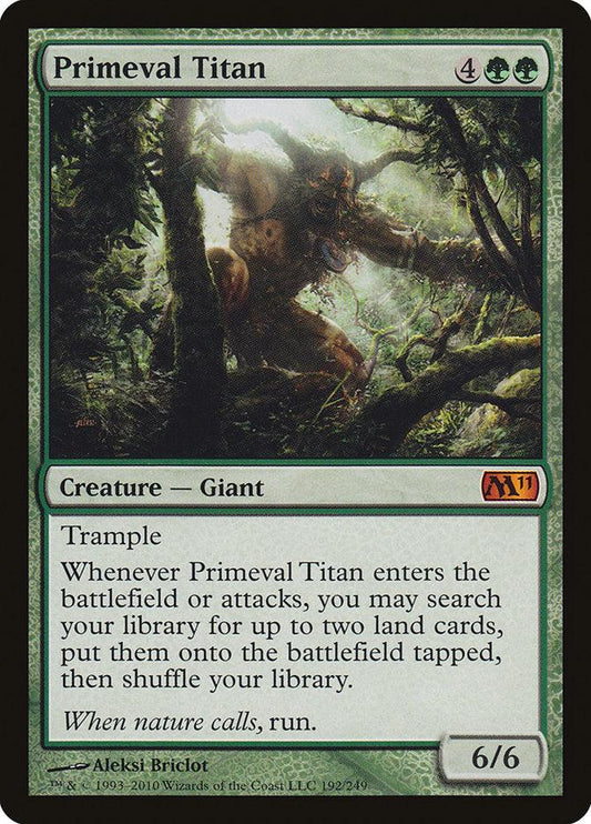 Primeval Titan [Magic 2011] (foil)