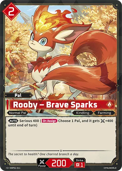 Rooby – Brave Sparks (EBP01-011) - C