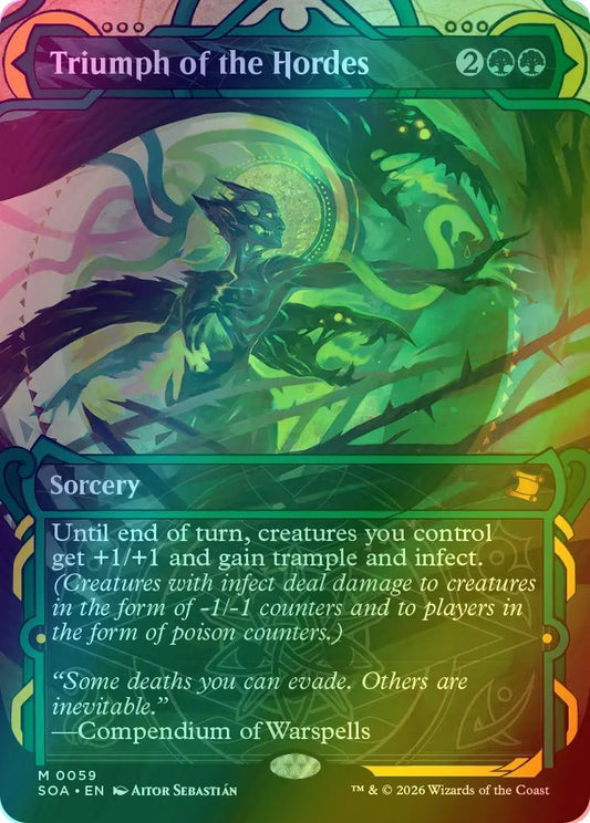 Triumph of the Hordes [Foil] (SOA-059) - [Secrets of Strixhaven: Mystical Archive]