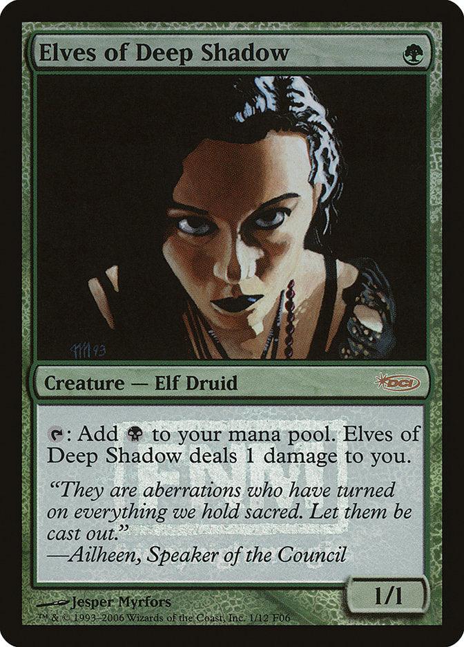 Elves of Deep Shadow [Friday Night Magic 2006] (foil)