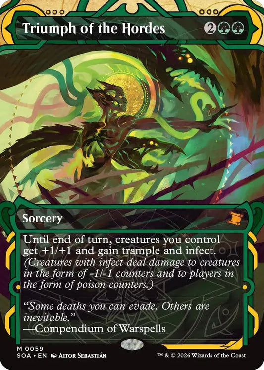 Triumph of the Hordes (SOA-059) - [Secrets of Strixhaven: Mystical Archive]