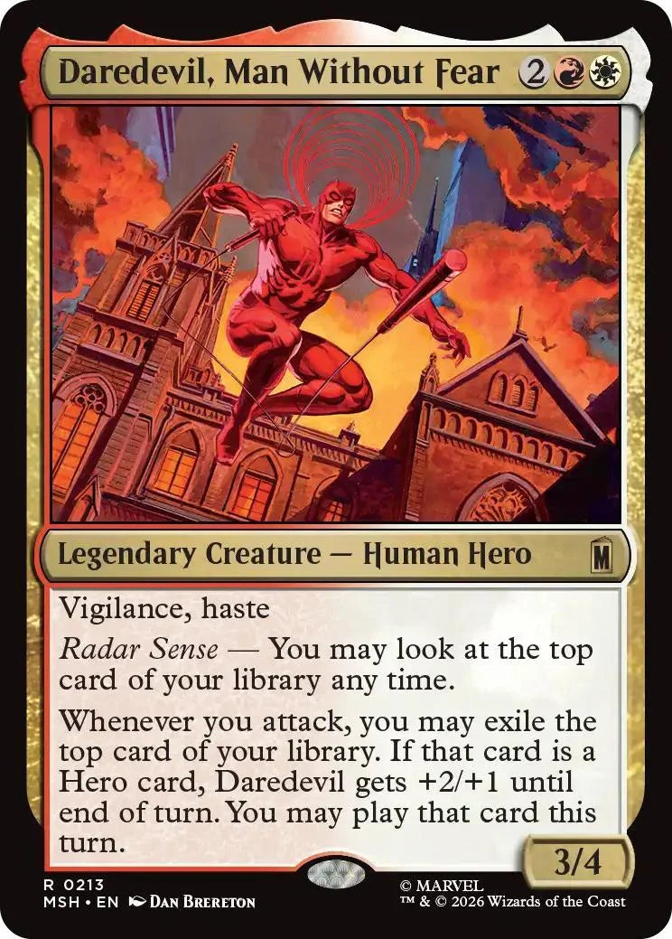 Daredevil, Man Without Fear (MSH-213) - [Marvel Super Heroes]