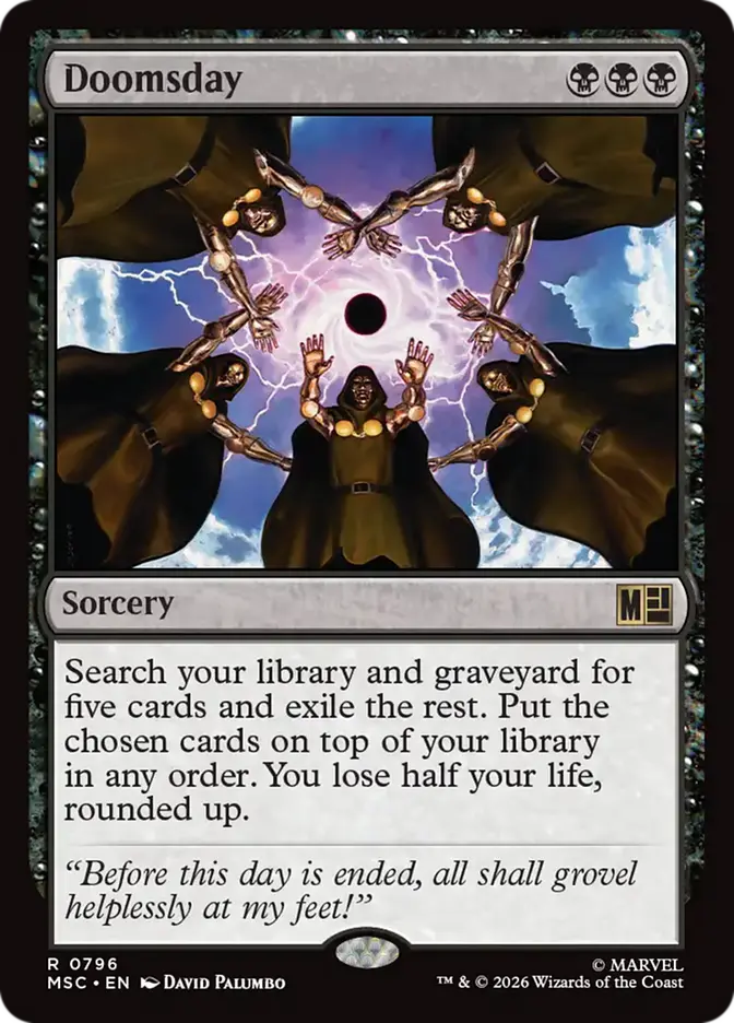 Doomsday (MSC-796) - [Commander: Marvel Super Heroes]