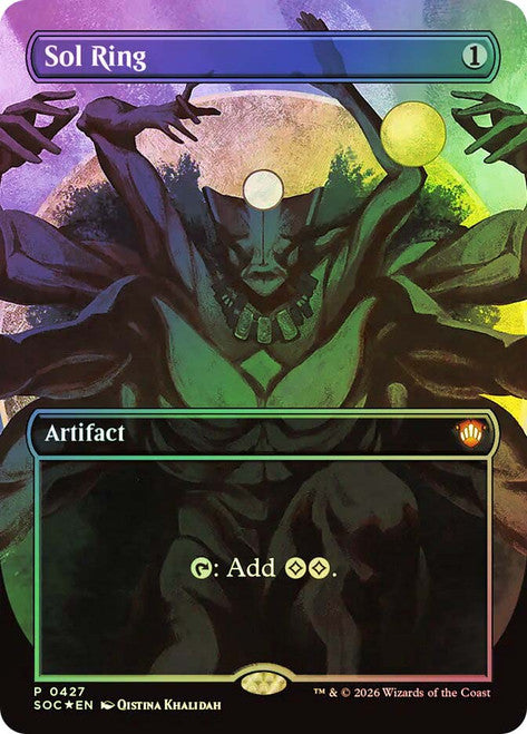 Sol Ring (Borderless) (Commander: Secrets of Strixhaven)